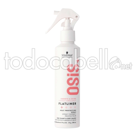 Schwarz NEW Osis + Flatliner Begradigung Serum 200ml Spezialplatte.