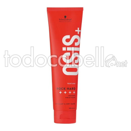 Schwarz NEW Osis und Rock-Hard Gel 150ml Endbefestigung.