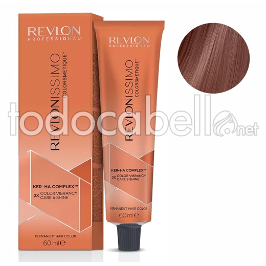 Revlon Tinte Revlonissimo Colorsmetique Rubio Oscuro Cobre Cobrizo