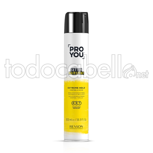 Revlon PROYOU The Setter Extreme Hold Laca fijación extrema 500ml