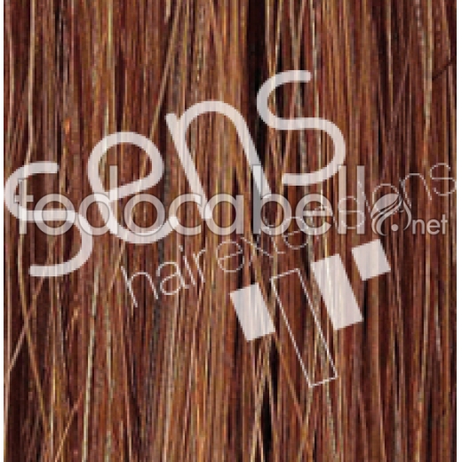 Keratin flache Verlängerungen 55cm No. 7 Farbe Blond Medium.  Paket 25uds