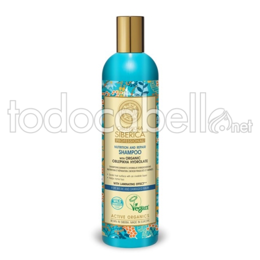 Natura Siberica Champú Nutrición y Reparación 400ml