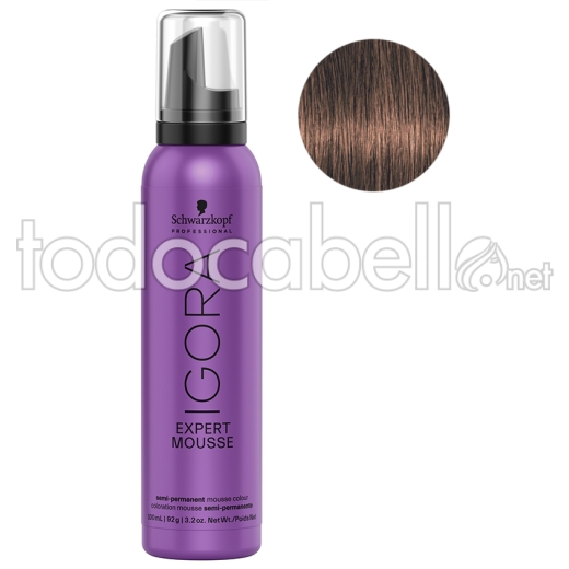 Schwarz Igora Expert Mousse 100ml 05.05 Light Brown Dorado.