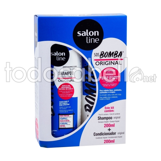 Salon Line Kit Bomba Chámpu y Acondicionador 200ml