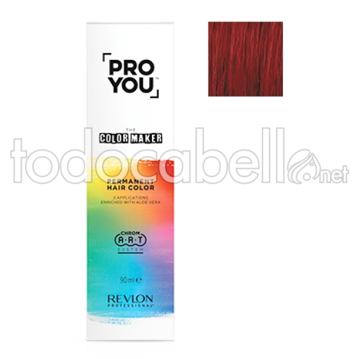 Revlon tinte PRO YOU THE COLOR MAKER 5.66 Intensive Rotlichtkastanie 90ml