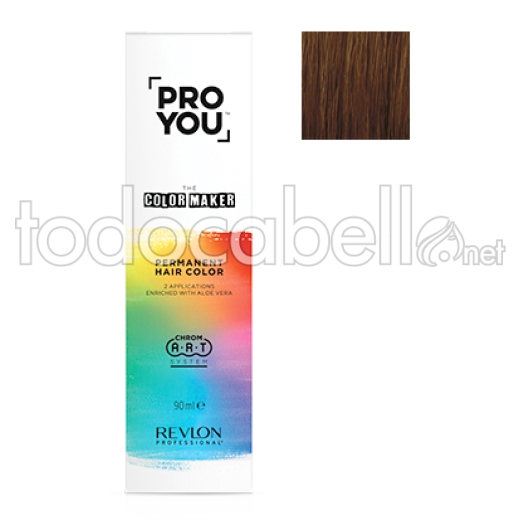 Revlon tinte PRO YOU THE COLOR MAKER 6.34 Dunkelblondes goldenes Kupfer 90ml