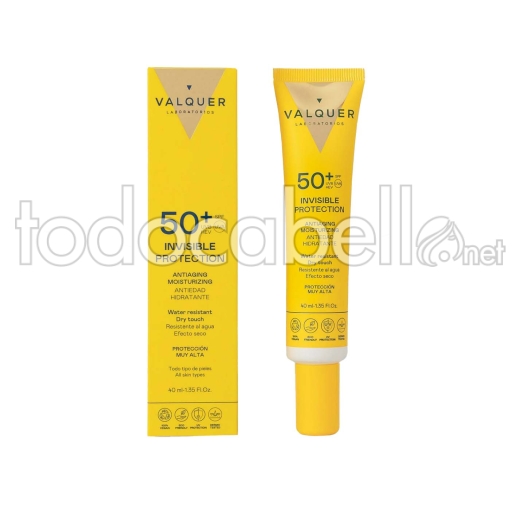 Valquer Hydra Sunscreen Protector Facial Antiedad 50+SPF 40ml