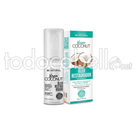 Be Natural Nutri Virgin Coconut Aceite Reparador 50ml