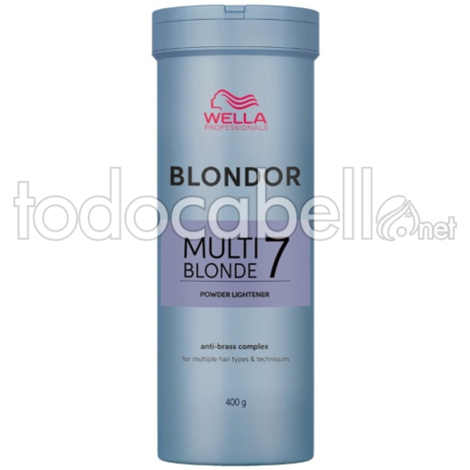 Multi Blonde Wella Blonder 7 Blondierpulver 400g.