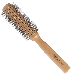 ROUND BRUSH WOOD.NYL. 23 MM