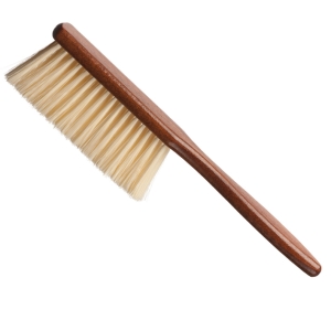 BRUSH BARBER WOODEN HANDLE