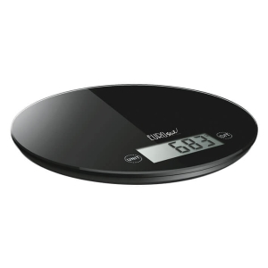 ROUND BLACK DIGITAL SCALE