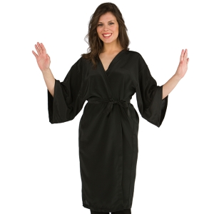 GOWN MOD.21300013 BLACK-ONE SIZE FITS ALL