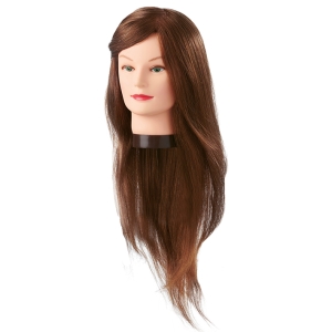 MANNEQUIN HEAD DAISY NATURAL HAIR 55-60 CM.