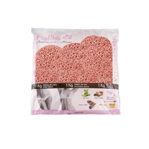 BAG 1KG. PINK WAX PEARLS