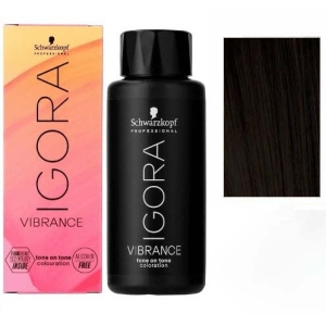 Schwarzkopf Demi-Permanent Dye Igora Vibrance 1-0 schwarz 60ml