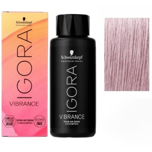 Schwarzkopf Demi-Permanent Dye Igora Vibrance 10-19 Matizador Suave Ceniza Violeta 60ml