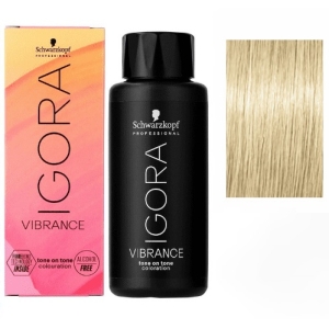 Schwarzkopf Demi-Permanent Dye Igora Vibrance 10-5 Matizador Suave Dorado 60ml