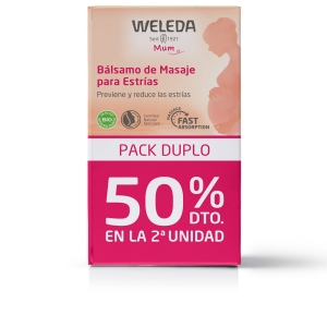 Weleda Mum Bálsamo De Masaje Para Estrías Pack 2 X 150 Ml