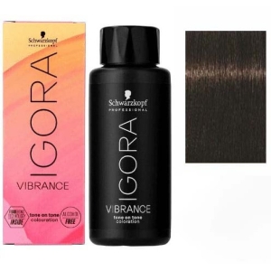 Schwarzkopf Demi-Permanent Dye Igora Vibrance 4-46  mittelbeiges Braun 60ml