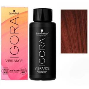 Schwarzkopf Demi-Permanent Dye Igora Vibrance 5-88 hellbraunes intensives Rot 60ml