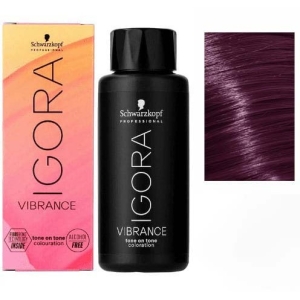 Schwarzkopf Demi-Permanent Dye Igora Vibrance 6-99  blondes dunkelrotes Kupfer 60ml