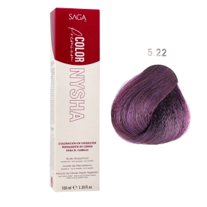 Saga Nysha Color Premium  Color 5.22 100 Ml