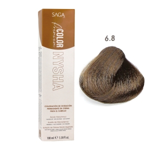 Saga Nysha Color Premium  Color 6.8 100 Ml