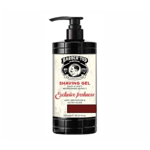 Barber Top Gel de Afeitar Frescor Exclusivo 1000ml