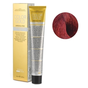 Design Look Color Gold 6.66 Rubio Oscuro Rojo Intenso 100ml