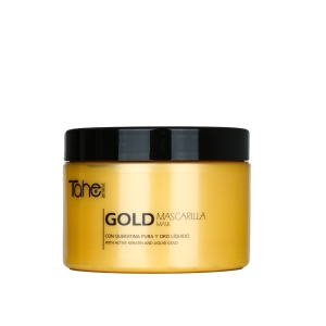 Tahe Botanic Goldmaske.  Maske mit reinem Keratin und flüssigem Gold 300ml