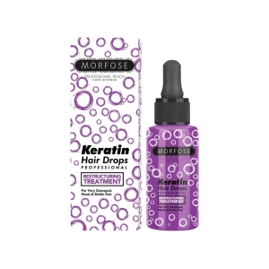 Morfose Hair Keratin Drops Serum Purple 100ml