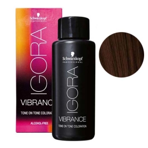 Schwarzkopf Demi-Permanent Dye Igora Vibrance 4-68  braun halbbraunrot 60ml