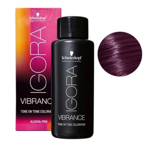 Schwarzkopf Demi-Permanent Dye Igora Vibrance 6-99  blondes dunkelrotes Kupfer 60ml