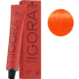 Tint Schwarzkopf Igora Royal 0-77 cobrizo + Oxigenada Kosswell