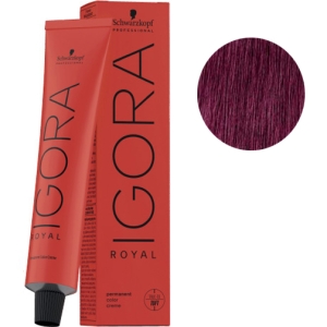 Schwarz Igora Royal 0-89 Tint Tone Rot Violett + Peroxid-Mischung Kosswell