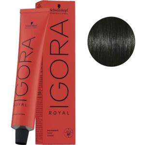 Tint Schwarzkopf Igora Royal 1-0 Schwarz + Oxigenada Kosswell