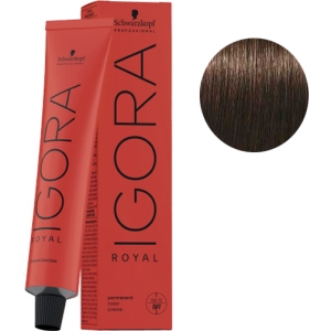 Tint Schwarzkopf Igora Royal 4-0 Brown Medium + Oxigenada Kosswell