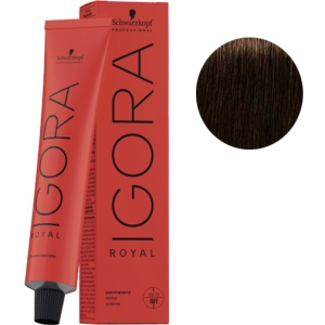 Tint Schwarzkopf Igora Royal 4-46  Braun Beige Mittelbraun + Oxigenada Kosswell