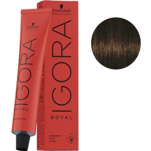 Tint Schwarzkopf Igora Royal 4-63 Mittelbraun Matt Brown + Oxigenada Kosswell