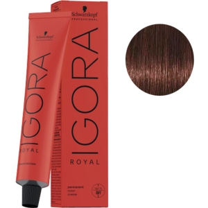 Tint Schwarzkopf Igora Royal 4-68 Braun Mittel Braun Rot + Oxigenada Kosswell