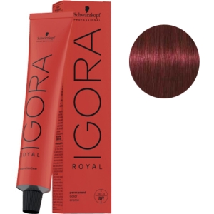 Tint Schwarzkopf Igora Royal 4-88 + Intensive Brown Medium Red Oxigenada Kosswell