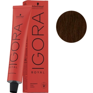 Tint Schwarzkopf Igora Royal 6-12 Dark Ash Chocolate Blonde + Oxigenada  Kosswell