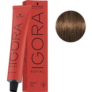 Tint Schwarzkopf Igora Royal 6-63 Dunkelblond Braun-Mate + Oxigenada  Kosswell