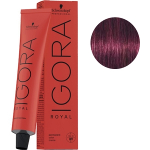 Tint Schwarzkopf Igora Royal 6-99 + Extra Dark Blonde Violet Oxigenada  Kosswell