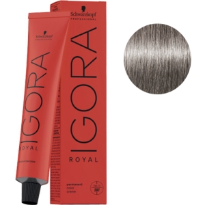 Tint Schwarzkopf Igora Royal 8-11 hellblonde Intensive Ash + Oxigenada Kosswell