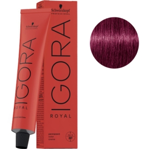 Tint Schwarzkopf Igora Royal 9-98 Rubio Very Light Violet Rot + Oxigenada Kosswell