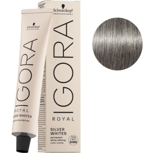 Tint Schwarzkopf Igora Absolutes Silverwhite Schiefergrau 60ml