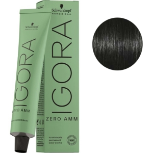 Schwarzkopf Igora ZERO AMM Farbstoff ohne Ammoniak 1-0 60ml