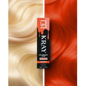 L3V3L Kray Color semipermanente Orange 100ml